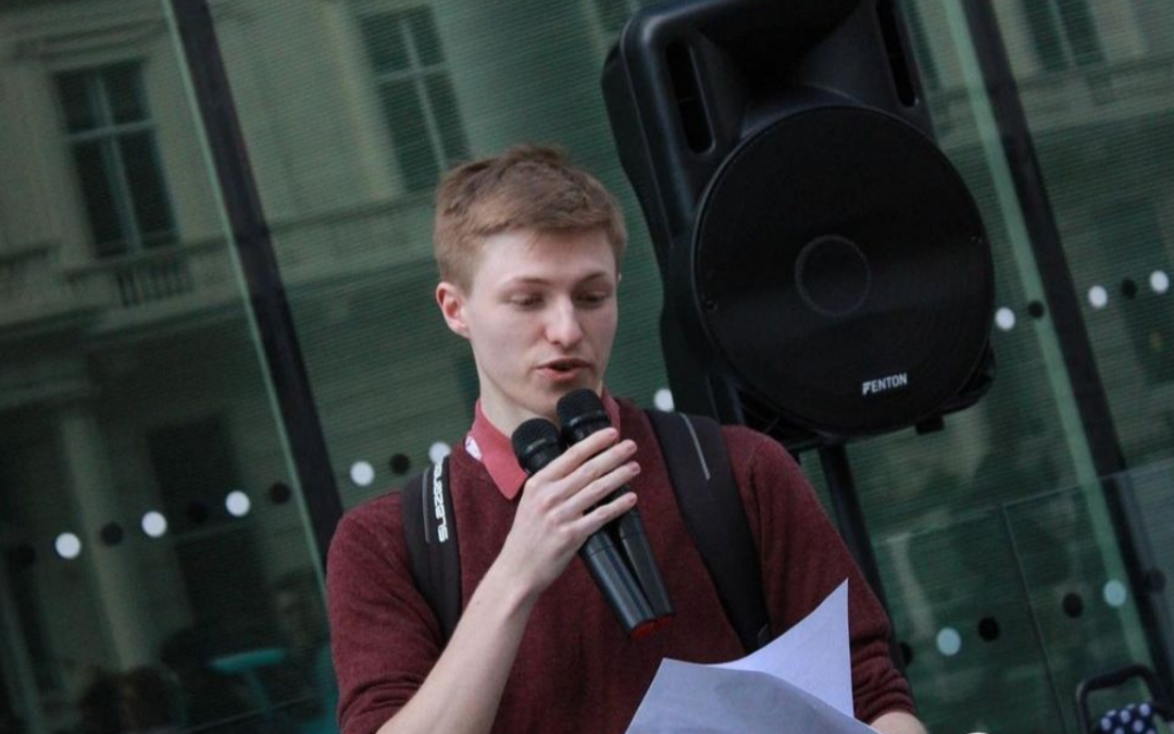 Tom Shaw at the Students Against Tyranny Rally – 09/04/22
