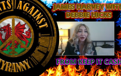 James Harvey with Debbie Hicks from Keep it Cash.